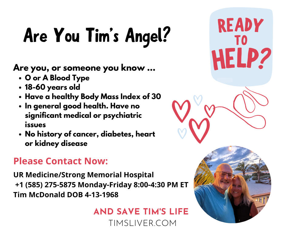 Tim's Liver Donor Campaign